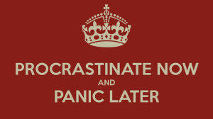 procrastinatione
